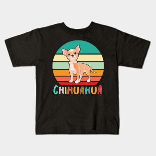 Vintage Retro Chihuahua Kids T-Shirt